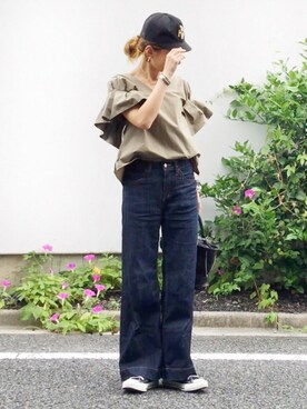 mueさん（レディース・158cm）の夏コーディネート