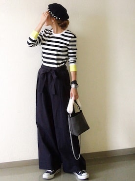 mueさん（レディース・158cm）の秋コーディネート