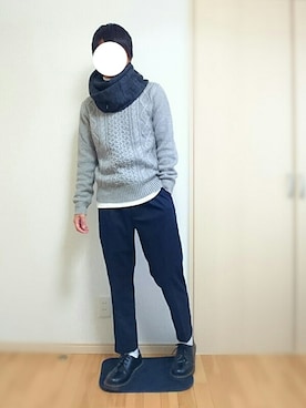 しゅんちゃんさん（メンズ・169cm）の秋コーディネート