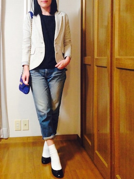 「otoaa（オトアー）のアイテム」を使った、ぱこさん（レディース・167cm）の春コーディネート