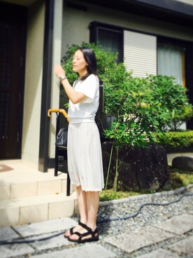 ぱこさん（レディース・167cm）の夏コーディネート