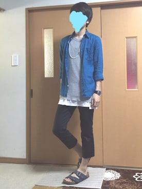 ぽんひろ🐥🐥さん（メンズ・168cm）の夏コーディネート