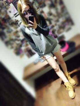 「Chrome Hearts」｜「アイテム（その他シューズ）」を使った、Ms Amandaさん（レディース・163cm）の夏コーディネート