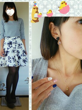 やなぎさん（レディース・160cm）の秋コーディネート