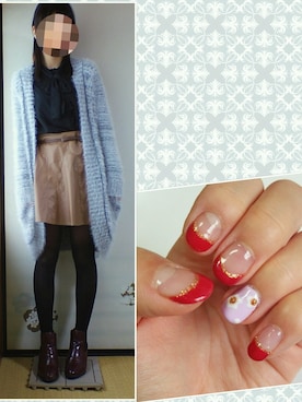 「ボウタイブラウス」｜やなぎさん（レディース・160cm）の秋コーディネート