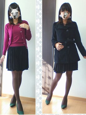 「Jayro（ジャイロ）のアイテム（ジャケット/アウター）」を使った、やなぎさん（レディース・160cm）の冬コーディネート