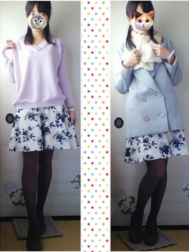 やなぎさん（レディース・160cm）の冬コーディネート