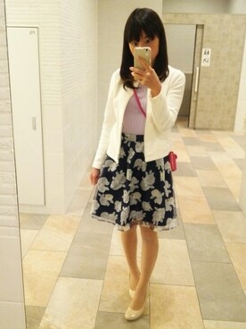 やなぎさん（レディース・160cm）の春コーディネート