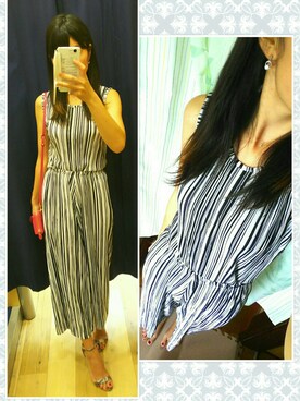 「DHOLIC（ディーホリック）のアイテム（その他）」を使った、やなぎさん（レディース・160cm）の夏コーディネート