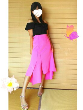 「KOBE LETTUCE」｜「アイテム（その他）」を使った、やなぎさん（レディース・160cm）の夏コーディネート