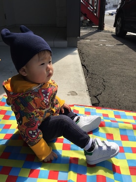 うりんこ。さん（キッズ・70cm）の春コーディネート