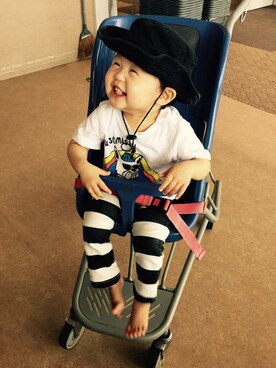 うりんこ。さん（キッズ・70cm）の夏コーディネート