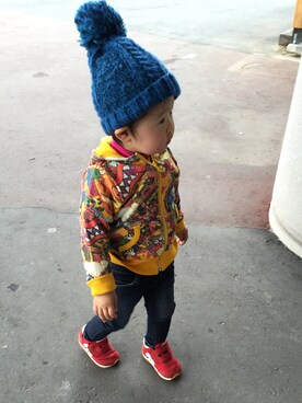 うりんこ。さん（キッズ・80cm）の秋コーディネート