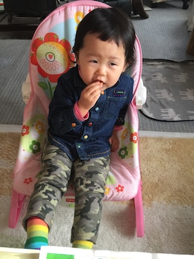 うりんこ。さん（キッズ・90cm）の春コーディネート