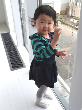 うりんこ。さん（キッズ・90cm）の春コーディネート