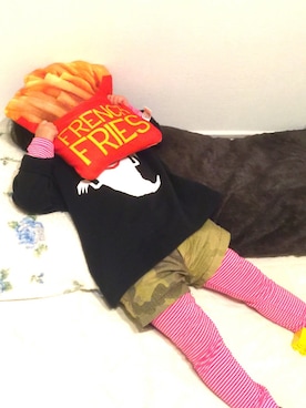 うりんこ。さん（キッズ・90cm）の冬コーディネート