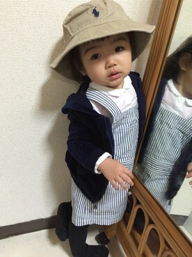 「春意識」｜miperoさん（キッズ・70cm）の春コーディネート