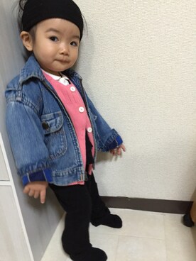 「春意識」｜miperoさん（キッズ・70cm）の春コーディネート