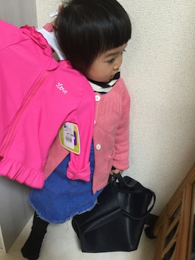 「ランチデート」｜miperoさん（キッズ・70cm）の春コーディネート
