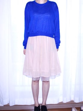 「io（イオ）のアイテム」を使った、ユーコさん（レディース・166cm）の秋コーディネート