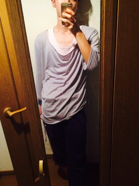 「YELLOW RUBY（イエロールビー）のアイテム」を使った、大山さん（メンズ・171cm）の夏コーディネート
