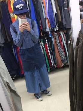 「ロングスカート」｜やっすーさん（メンズ・169cm・10代）の秋コーディネート