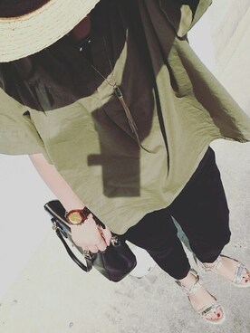 sk.tさん（レディース・158cm）の秋コーディネート