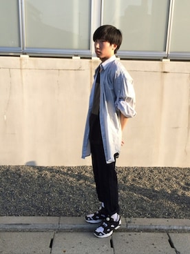 「keisuke kanda（ケイスケカンダ）のアイテム」を使った、myucさん（メンズ・170cm）の秋コーディネート