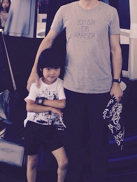 「miu miu（ミュウミュウ）のアイテム（パンツ）」を使った、John.Mさん（メンズ・164cm）の秋コーディネート