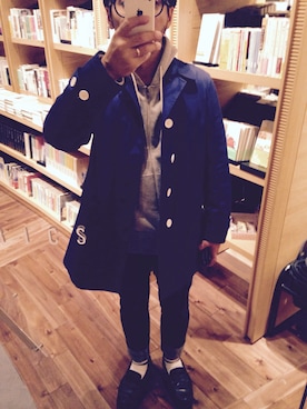 Le Tiroir De Dressterior ルティロワドゥドレステリア のステンカラーコートを使った人気ファッションコーディネート Wear
