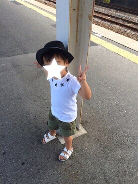 R＆Kさん（キッズ・90cm）の夏コーディネート