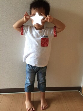 R＆Kさん（キッズ・90cm）の夏コーディネート