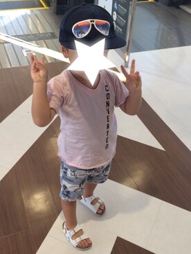 R＆Kさん（キッズ・90cm）の夏コーディネート