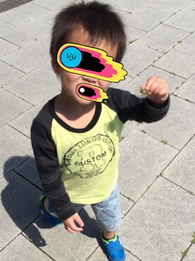 R＆Kさん（キッズ・90cm）の夏コーディネート