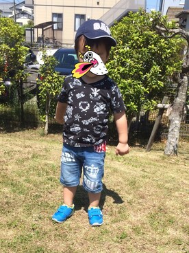 R＆Kさん（キッズ・90cm）の夏コーディネート
