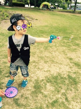 R＆Kさん（キッズ・90cm）の夏コーディネート