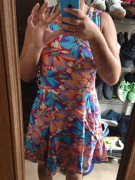 「La Leia(ラレイア)のアイテム(ワンピース)」を使った、sario-nさん(レディース・150cm)の夏コーディネート