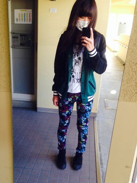 由季さんのコーディネート