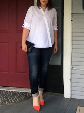 「CLOSED（クローズド）のアイテム」を使った、mandarkさん（レディース・157cm）の秋コーディネート