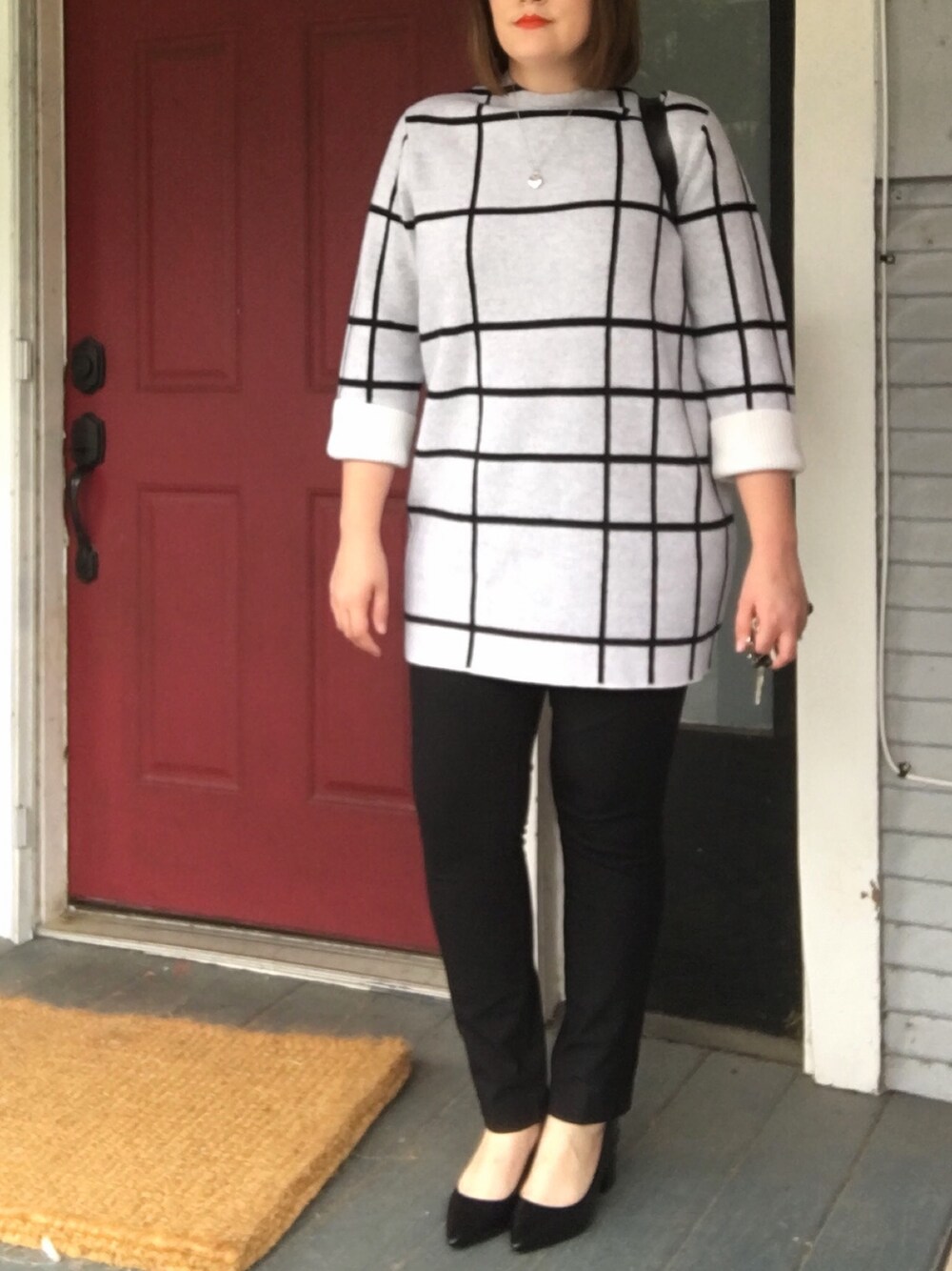 「windowpane」｜「rag & boneのRag & Bone Simone Pants（その他パンツ、ブラック系）」を使った、mandarkさん（レディース・157cm）の秋コーディネートの1枚目の写真