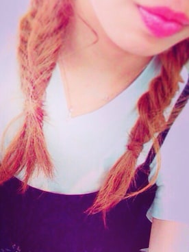 「アイテム（チューブトップ、ブルー系）」を使った、maichun .、さん（レディース・157cm）の夏コーディネート