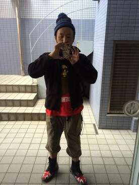 ローリングソバット オールドスクールさんの（A BATHING APE | アベイシングエイプ）を使ったコーディネート
