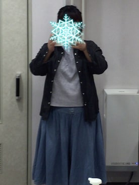 「、のアイテム（その他、その他）」を使った、かりんさん（レディース・157cm）の秋コーディネート