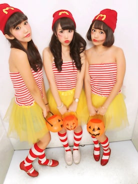 「マクドナルド」｜「アイテム（その他）」を使った、naoさん（レディース・155cm）の秋コーディネート