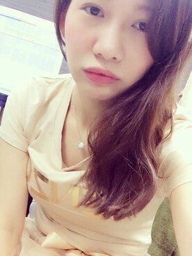「Van Cleef & Arpels（ヴァンクリーフ＆アーペル）のアイテム（ネックレス、ホワイト系）」を使った、Tt00433さん（レディース・160cm）の夏コーディネート
