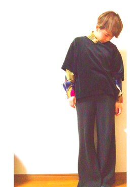 anさん（レディース・151cm）の秋コーディネート