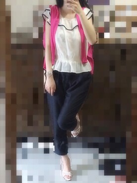 Izumi**さん(レディース・165cm)の夏コーディネート