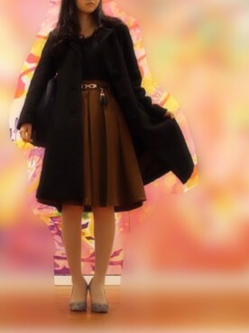 Izumi**さん(レディース・165cm)の冬コーディネート