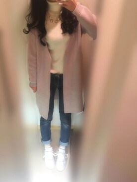 「TITTY&CO.（ティティーアンドコー）のアイテム（その他アウター）」を使った、Izumi＊＊さん（レディース・165cm）の春コーディネート