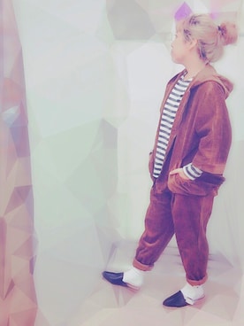 「Rccat（アールシーキャット）のアイテム（ジャケット/アウター）」を使った、ア オ ピ ♩さん（レディース・153cm）の秋コーディネート